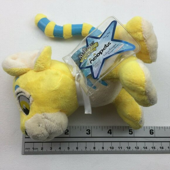 Jakks Pacific Neopets Yellow Kougra Plush 6” Retired 2008 Stuffed Toy 42115 - Picture 12 of 12
